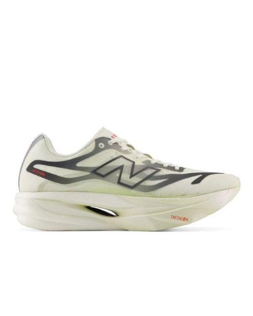 New Balance White Supercomp Elite V6 for men