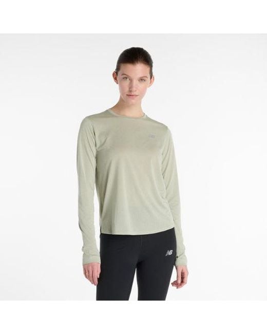 New Balance Green Athletics Long Sleeve