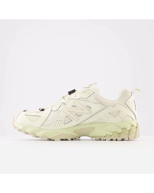 New Balance 610xv1 In White/brown/beige Suede/mesh for men