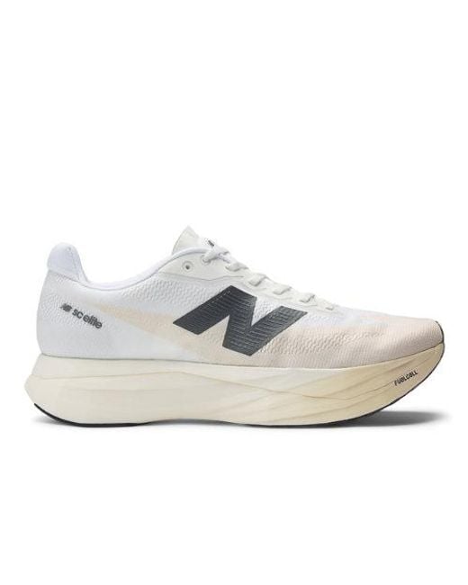 Hombre Fuelcell Supercomp Elite V5, Talla New Balance de hombre de color White