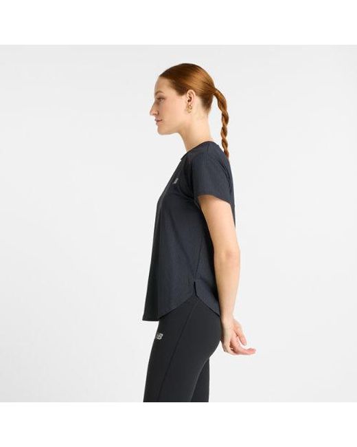New Balance Black Race Day Ultra Light T-Shirt