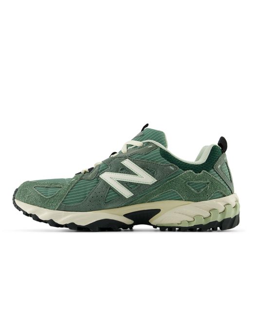 New Balance Lunar New Year 610t In Green/beige Leather for men
