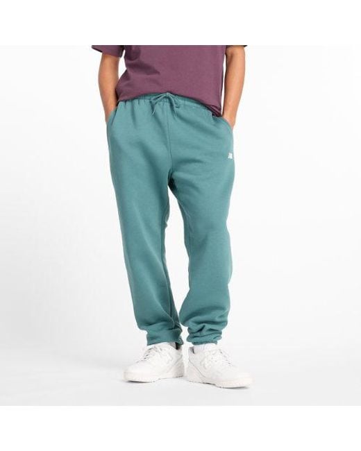 New Balance Green Sport Essentials Fleece Jogger for men