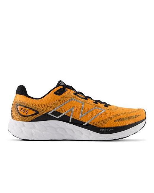 New Balance Brown Fresh Foam 680V8 Running Shoes for men