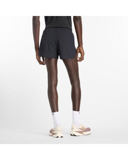 New Balance Black Rc Ultra Light Split Short 3" for men