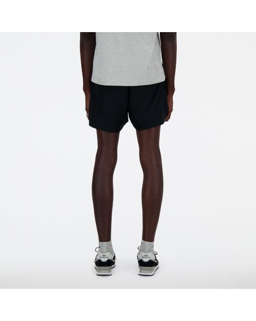 Sport essentials mesh short 5" New Balance de hombre de color Black