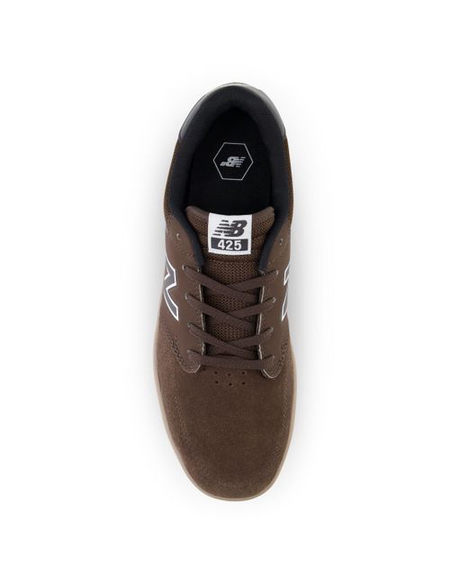 New Balance Brown Nb Numeric 425 In Black/beige Synthetic for men