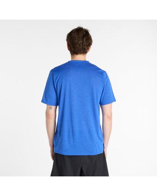 New Balance Blue Rc Essential T-Shirt for men
