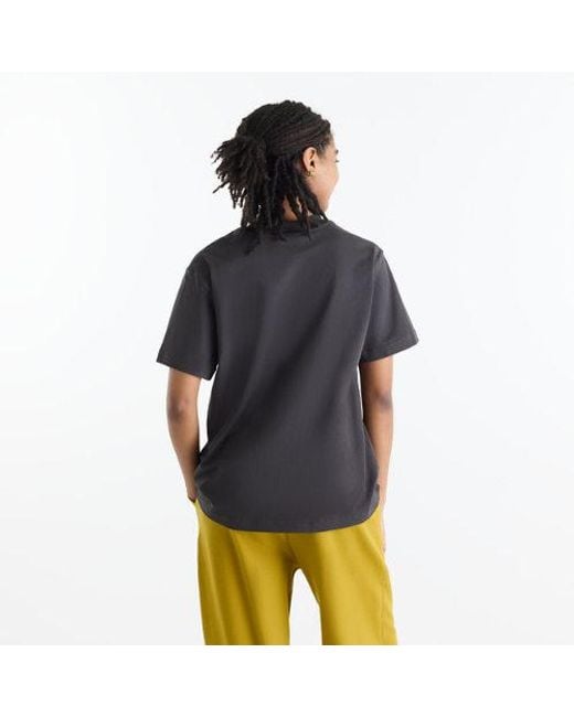 New Balance Black Classic Tri-Logo T-Shirt