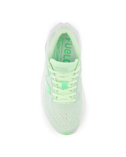 Donna Fuelcell Supercomp Trainer V3, Sintetica, Taglia di New Balance in Green
