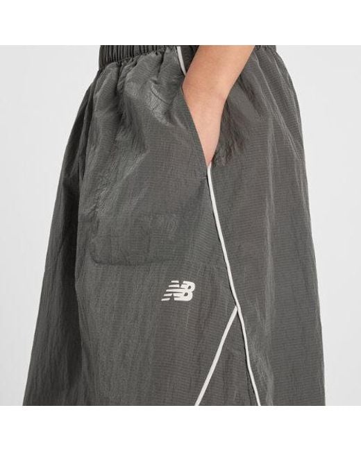New Balance Gray Sport Legacy Skirt
