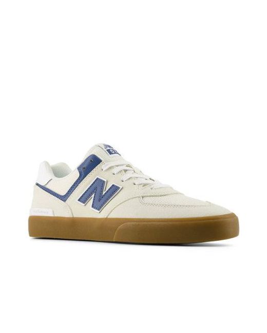 New Balance Blue Nb Numeric 574 Vulc Skateboarding Shoes