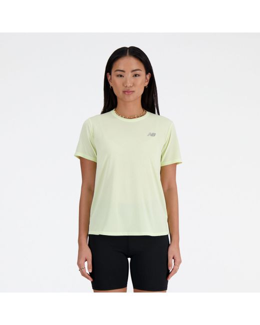 Athletics t-shirt di New Balance in Yellow