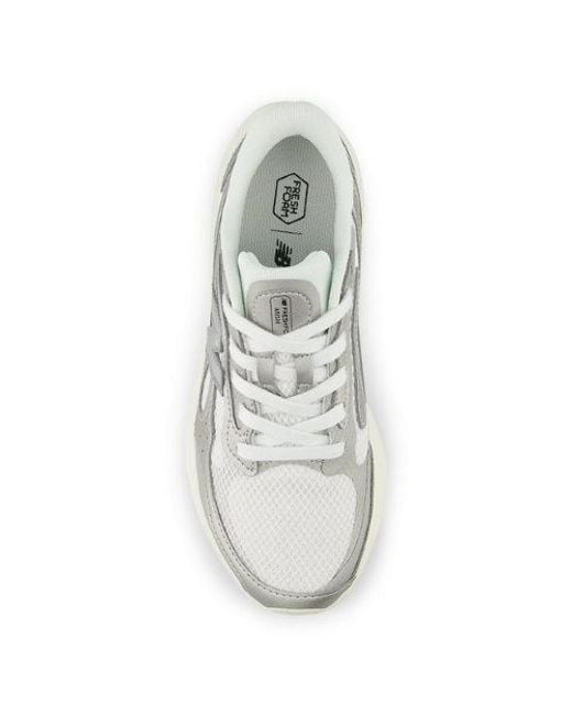 New Balance Gray Fresh Foam Arishi V4 Metallic Reflection Nb Warists4
