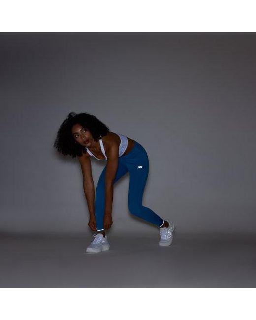 New Balance Blue Rc Legging 27"