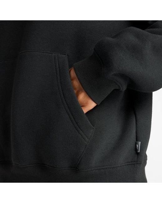 New Balance Black Reimagined Fleece Half Zip