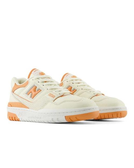 New Balance White Bbw550