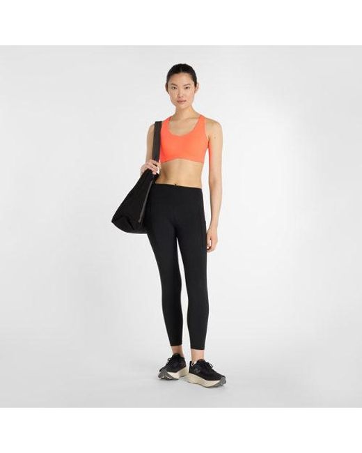 New Balance Red Damen Nb Rc Bra