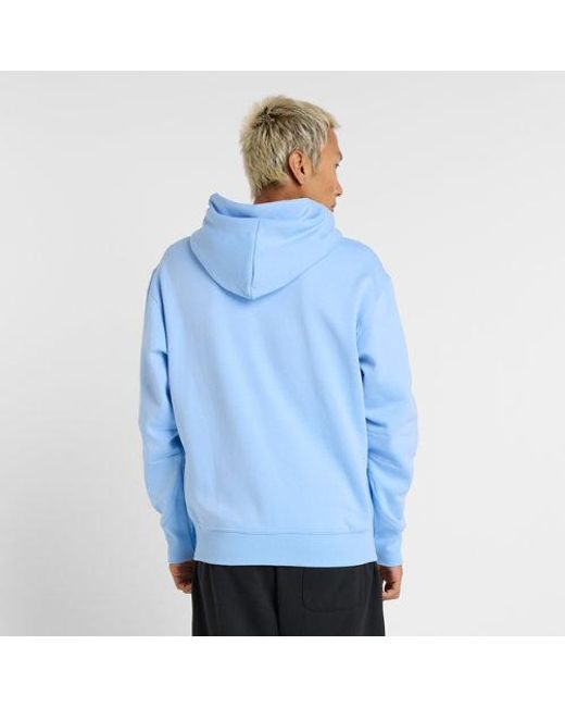 New Balance All Day Uniform Hoodie in het Blue voor heren