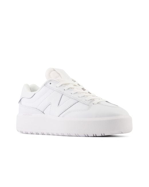 New Balance Ct302 In White Leather for men