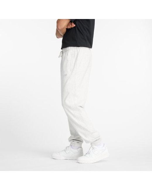 New Balance Gray Athletics French Terry Jogger for men