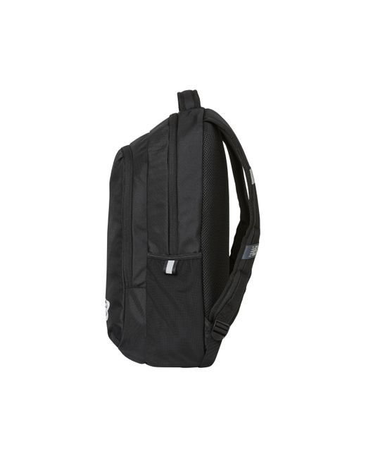 New Balance Black Team school backpack in schwarz