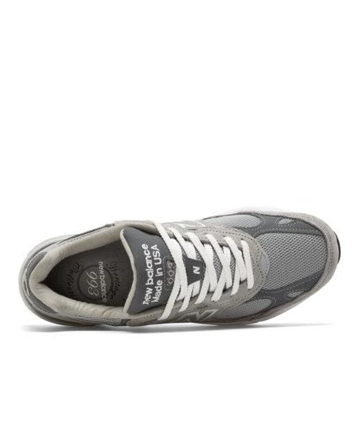 New Balance Gray 993 Core Shoes for men