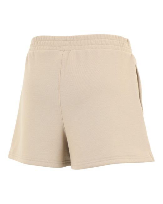 Linear heritage french terry short New Balance de color Natural