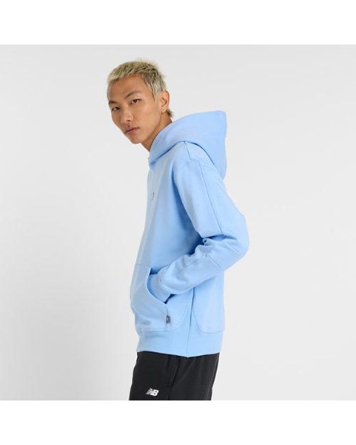 New Balance All Day Uniform Hoodie in het Blue voor heren