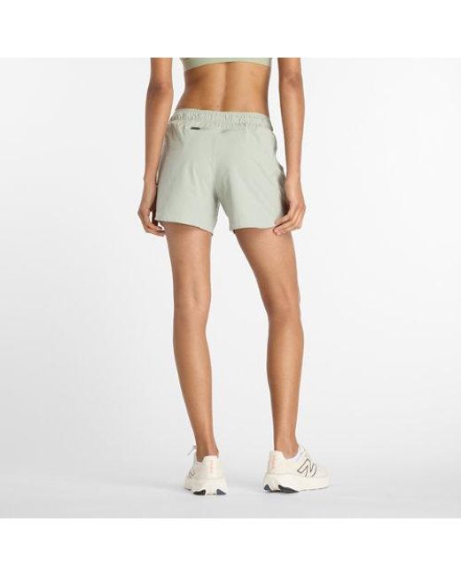 New Balance Green Rc Short 5"