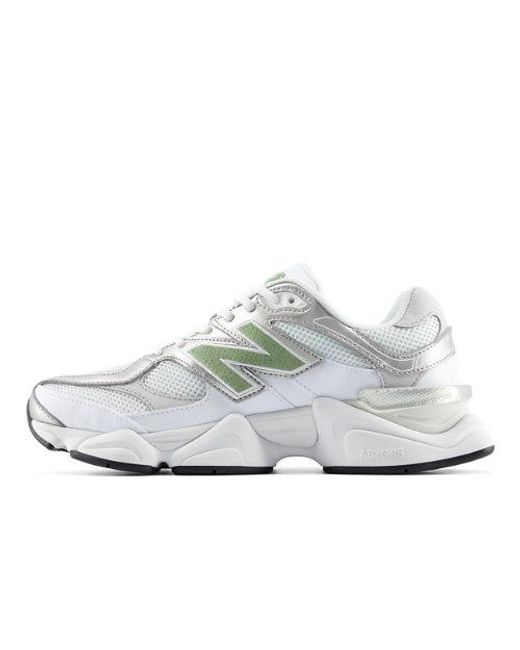 New Balance White 9060