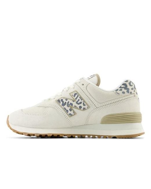 New Balance White Nb Core 574 Trainers