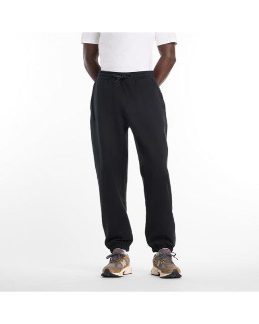 New Balance Blue Lny Knit Pant for men