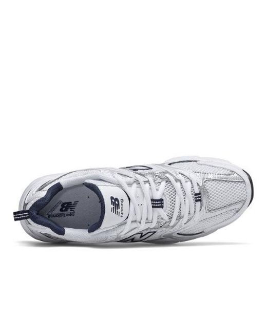 New Balance White 530 Sneakers