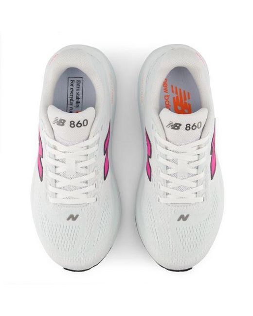 New Balance Gray Fresh Foam X 860V15 Running Shoes
