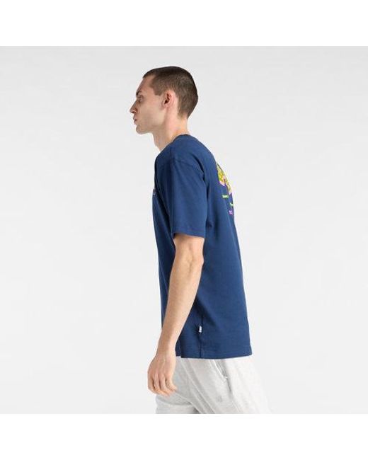 New Balance Blue London Edition Graphic T-Shirt 3 for men