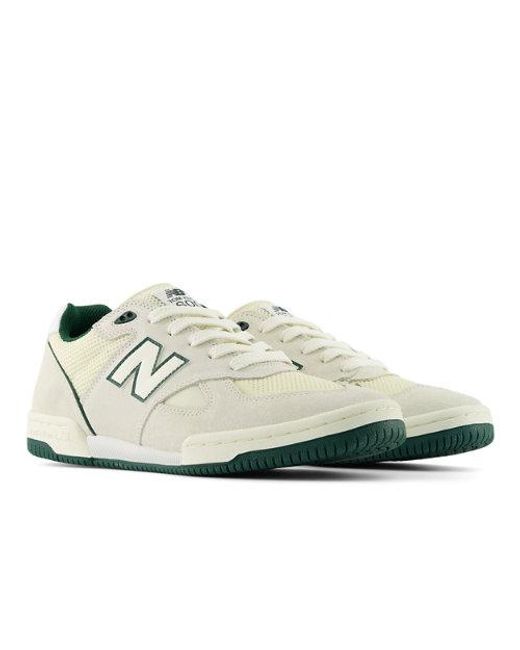 New Balance White Nb Numeric Tom Knox 600 Skateboarding Shoes