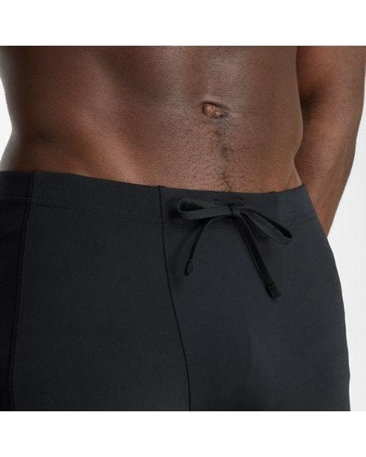 New Balance Nb Sleek Pocket Half Tight 9" In Black Poly Knit for men