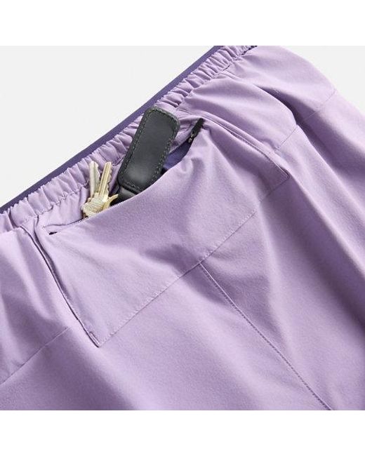 New Balance Purple Rc Essential Short 5" for men