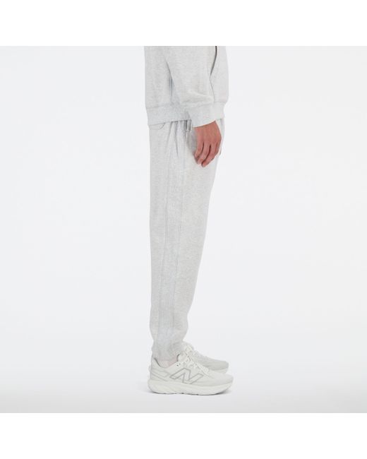 New Balance Gray Athletics French Terry Jogger for men