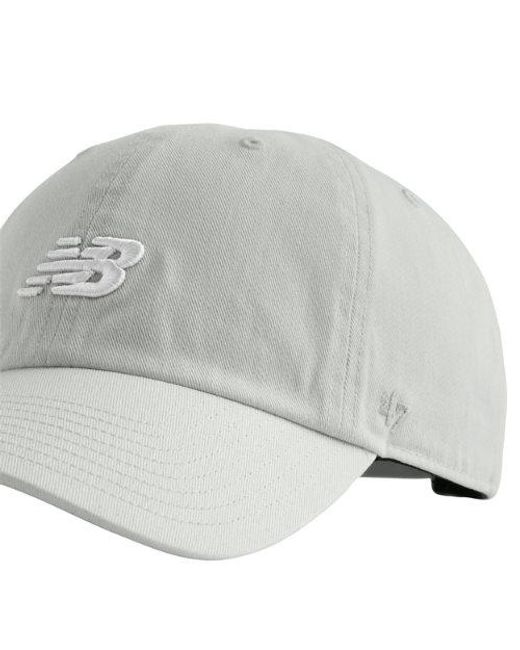 New Balance Gray '47 Clean Up Hat