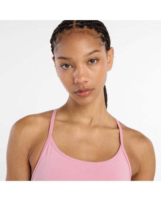 New Balance Red Damen Nb Essential Yoga Bra