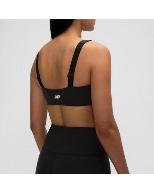 New Balance Black Nb Harmony Yoga Bra