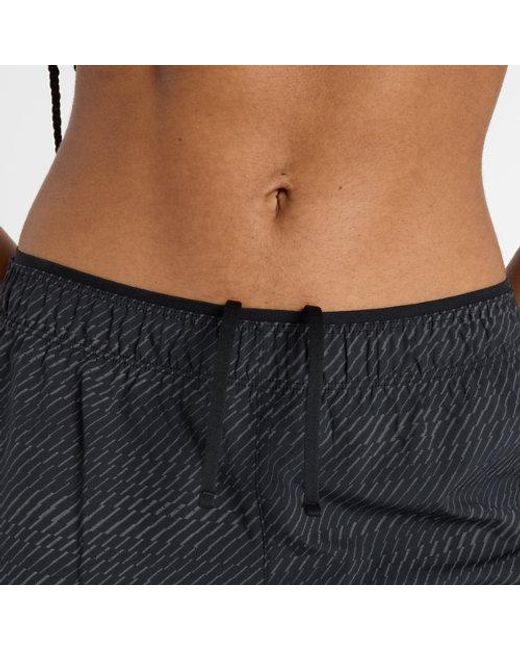 New Balance Blue Rc Reflective Short 3"