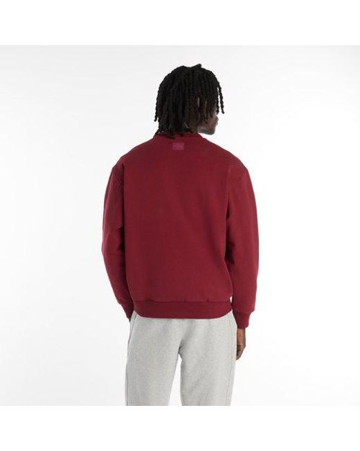 New Balance Red Lunar New Year Crew Sweatshirt for men