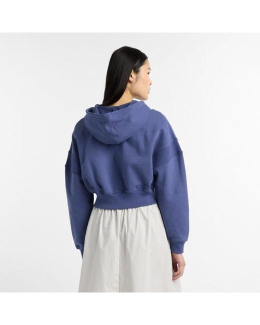 New Balance Blue French Terry Full Zip