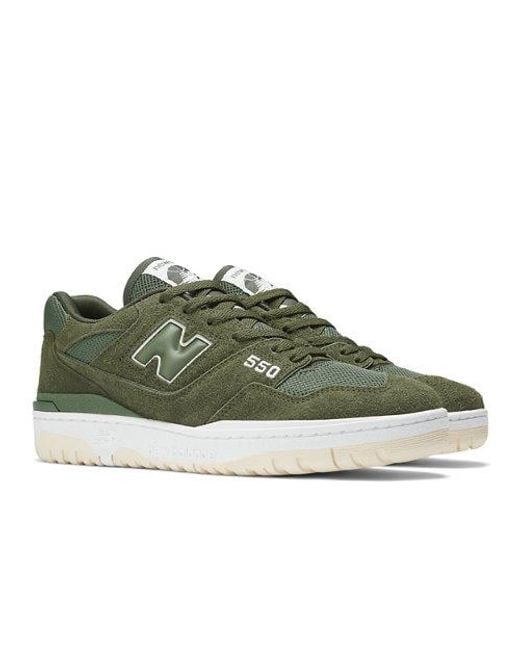 550 En Verde/, Leather, Talla New Balance de color Green