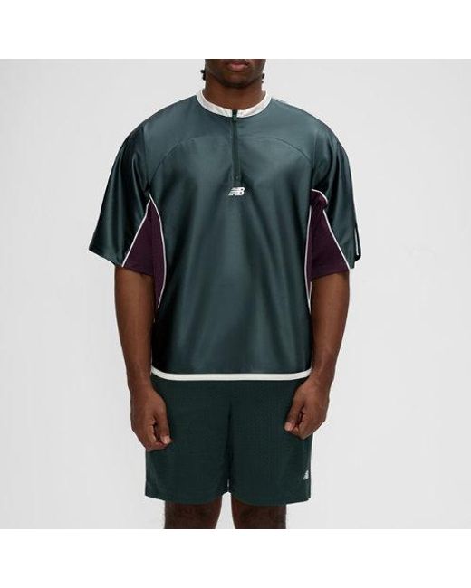 New Balance Green Basketball Shooting Top for men