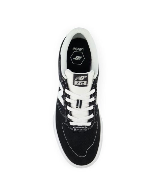 New Balance Nb Numeric 272 In Black/white Suede/mesh for men