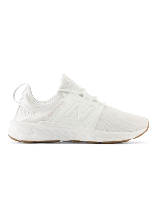 New Balance White Fresh Foam X Cruz V3 Running Shoes